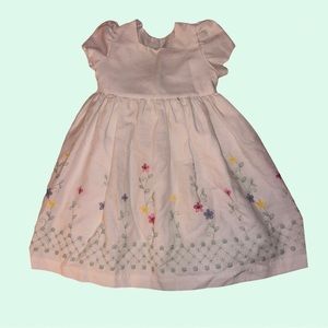 Girls springtime dress